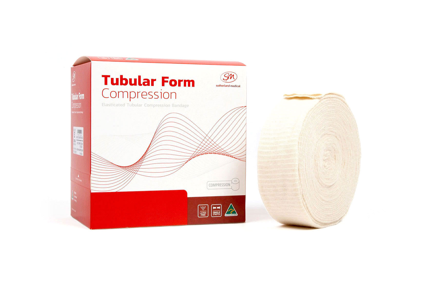 thumbnail image 2 of Tubular Form Compression Bandage Size G 12.5cm X 10m – Large Natural (SM106) 2 of 6