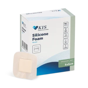 KIS Silicone Foam dressing - adhesive